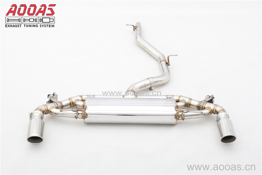 奥迪TT MK2 四驱 中尾双出电子阀门